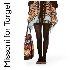 Missoni for Target Black Ribbed Tights